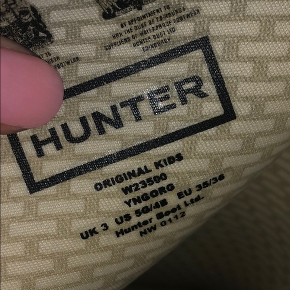 HUNTER BOOTS 👢 - Picture 4 of 7